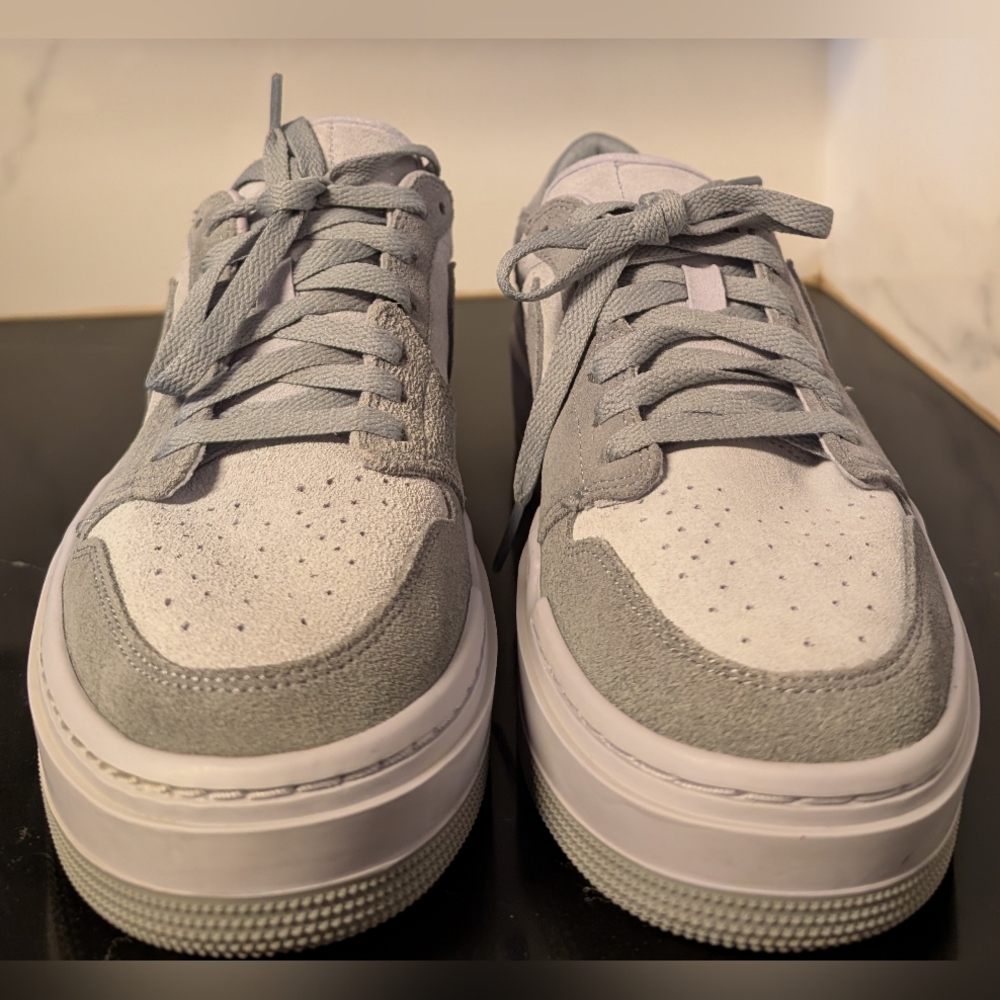 Air Jordan 1 Elevate Low "Stealth/Titanium" Sneakers Size MSRP $140 - Picture 2 of 8